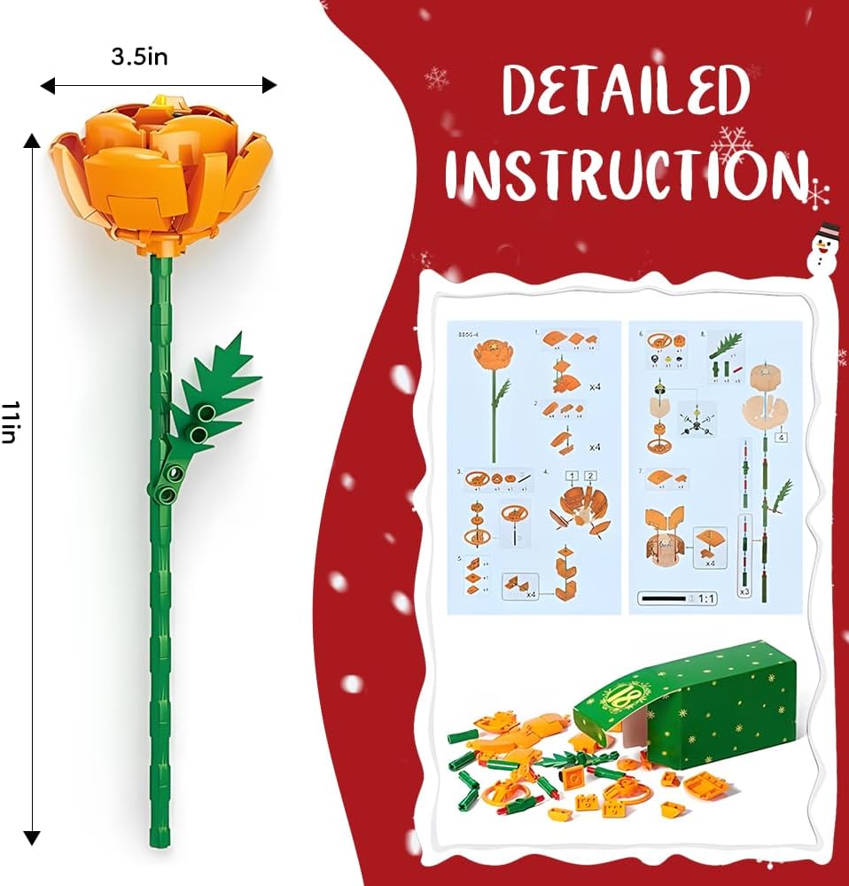 AmoraBlocks - 24 day Flower Bouquet Advent Calendar