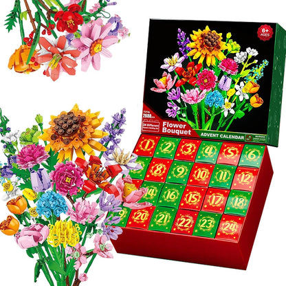 AmoraBlocks - 24 day Flower Bouquet Advent Calendar