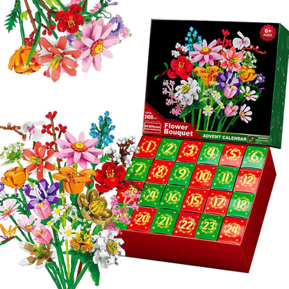 AmoraBlocks - 24 day Flower Bouquet Advent Calendar